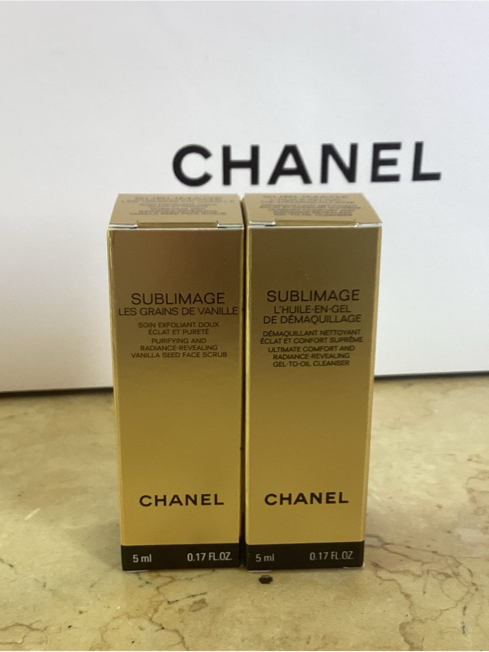 CHANEL Sublimage Mini Skincare Duo - Gold